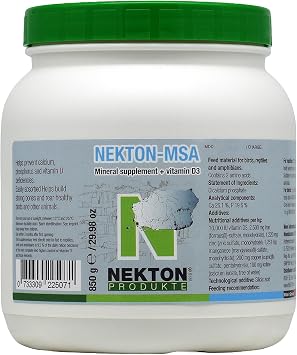 Nekton MSA High-Grade Mineral Supplement for Birds 850g