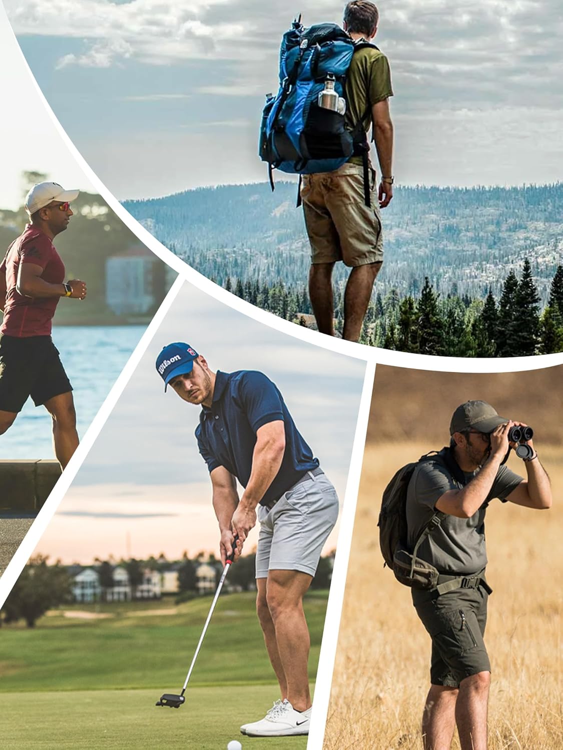 Men's Quick-Dry Cargo Shorts, Water Resistant Lightweight Breathable Hiking Fishing Shorts for Men Safari Work Shorts - Image 5