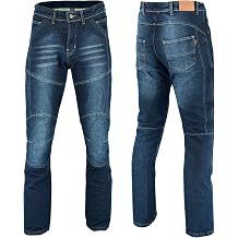 Motorcycle Dirt Bike Riding Pants for Men CE Armored Motocross Riding Gear Jeans Motorbike Adventure Touring Pant