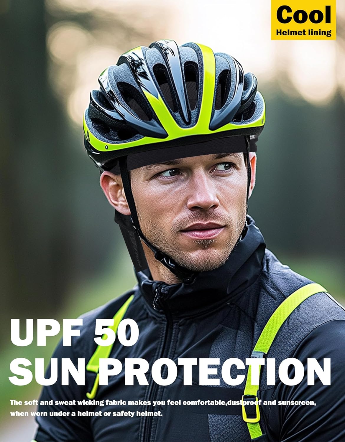 Do Rags Cycling Caps Helmet Liner Doo Rag Motorcycle Bandana Hat Sweat Liner Skull Caps Dew Rags for Men and Women - Image 4