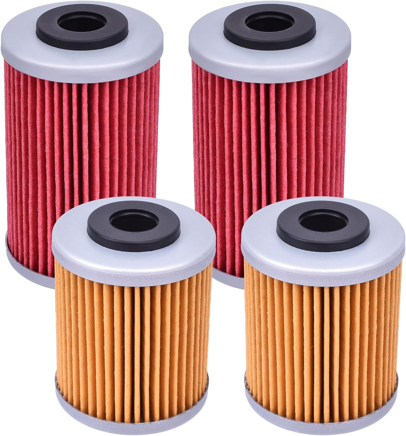 1st and 2nd Oil Filter for KTM 450 400 520 250 EXC,HF155 HF157,90138015000