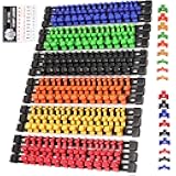 SWANLAKE Socket Organizer Set 18-Piece, 1/4-Inch x 96 Clips, 3/8-Inch x 90 Clips, 1/2-Inch x 72 Clip, Socket Organizer for Tool Box Drawer, Drive Socket Trays, Socket Holder Clip Rail