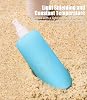 Funda de Silicona Compatible con Botella de Bruma Perfumada para Cabello y Cuerpo Sol de Janeiro, Estuche Protector de Temperatura Constante y Bloqueo de Luz (Amarillo y Azul) 5