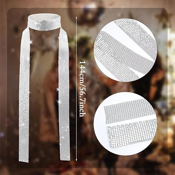 Nekband Pareltjes Zwart | Stijlvolle Accessoire voor Feest