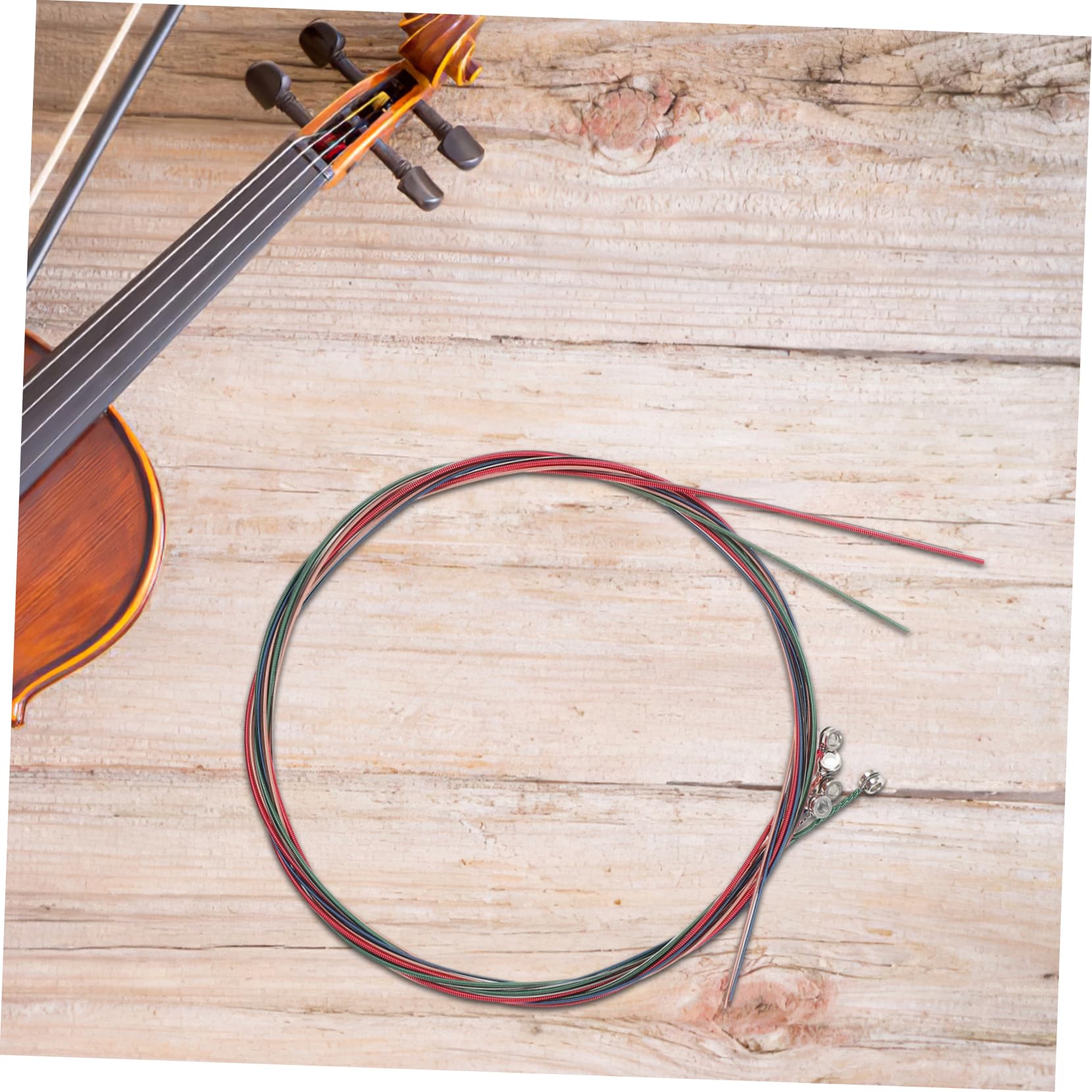 HANABASS 6pcs Replaceable Guitar Strings Folk Acoustic Metal Strings for Electric Guitar Sound and Robust Performance Musicians