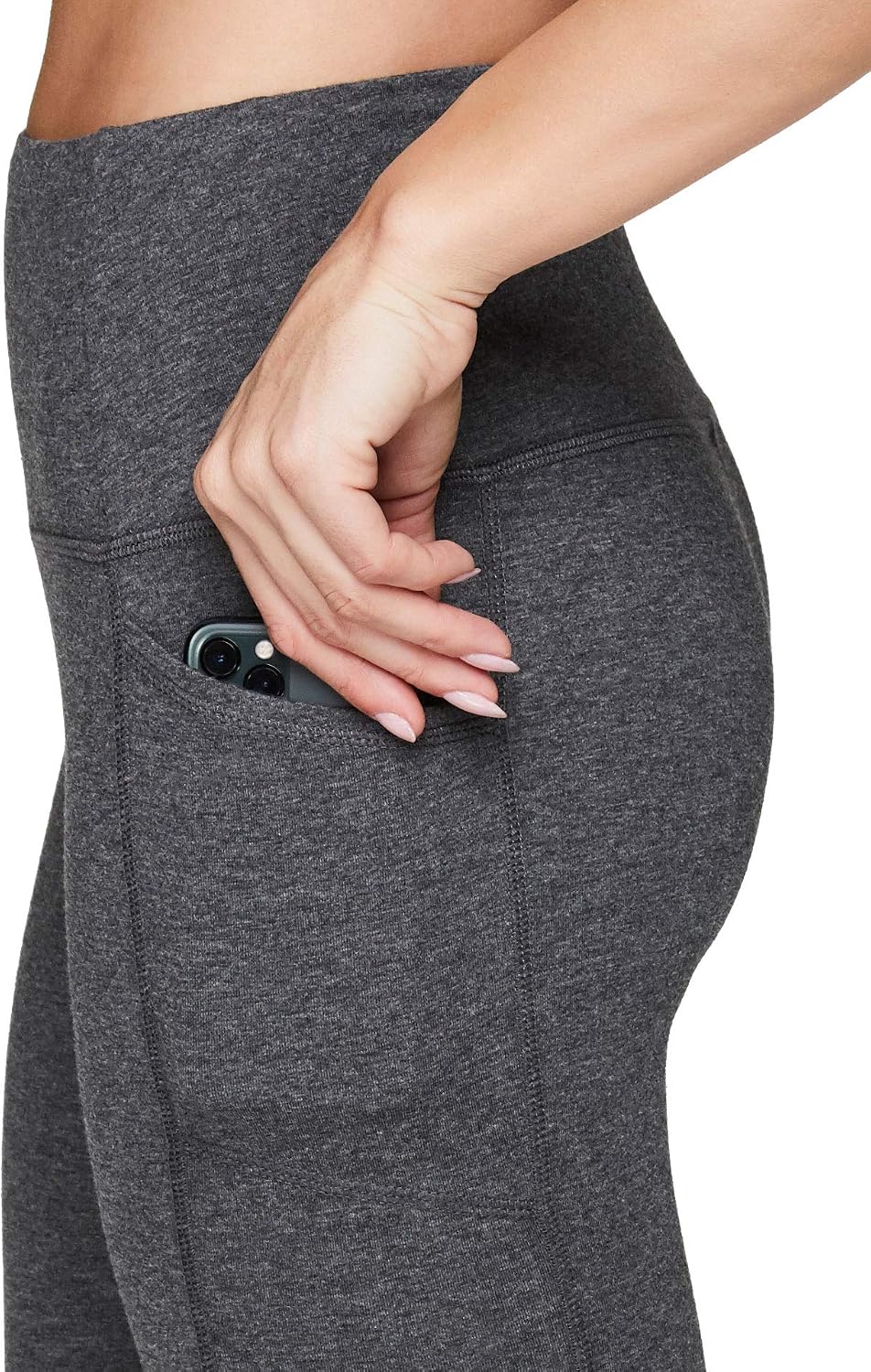 Amazon.com: RBX Active Women's Fashion High Waist Lightweight Cotton  Spandex Workout Yoga Capri Legging with Pockets Solid Black M : Clothing,  Shoes u0026 Jewelry
