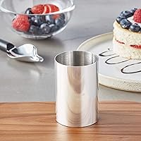 Vista 4 de Mercer Culinary Molde de acero para anillos de chef, 2 pulgadas x 3 pulgadas, acero inoxidable