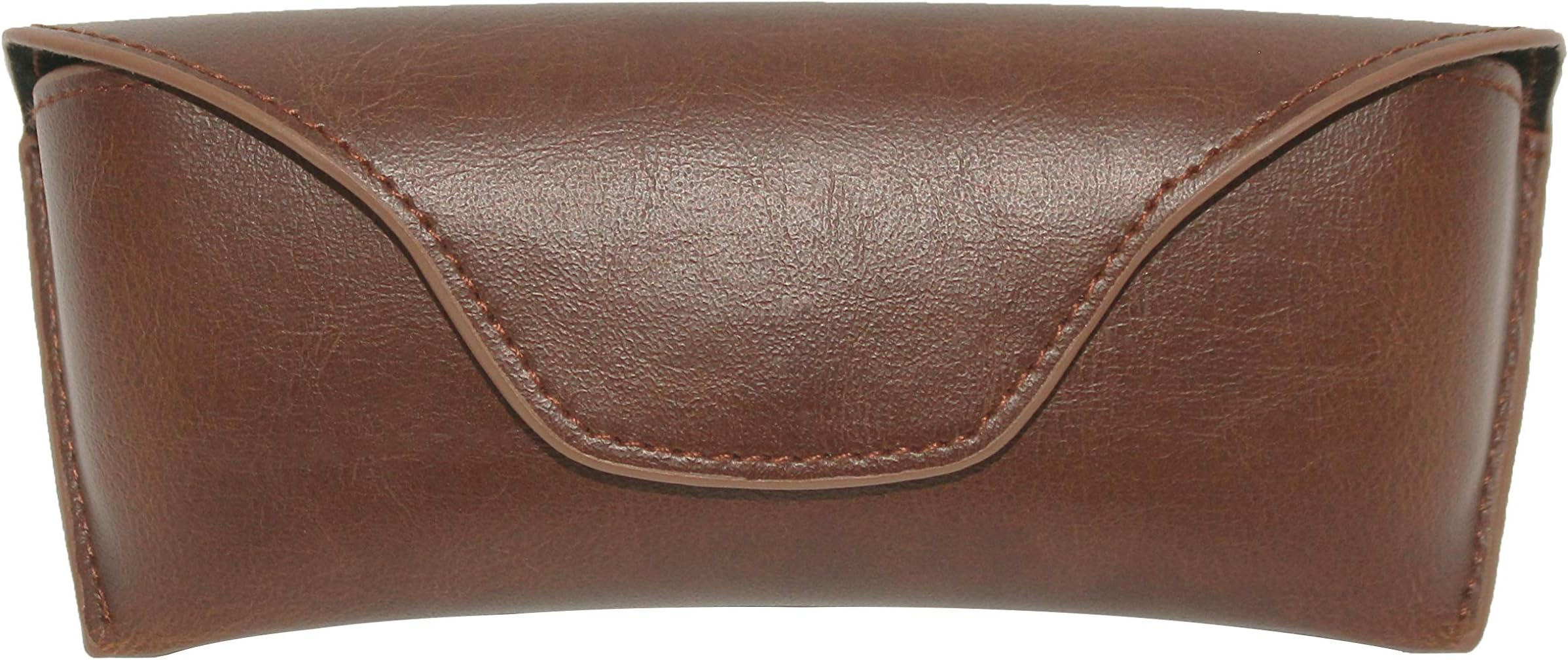 Vegan Leather Sunglasses Case for both Men & Women, Luxury Eyewear Case with Alcantara™ suede interior