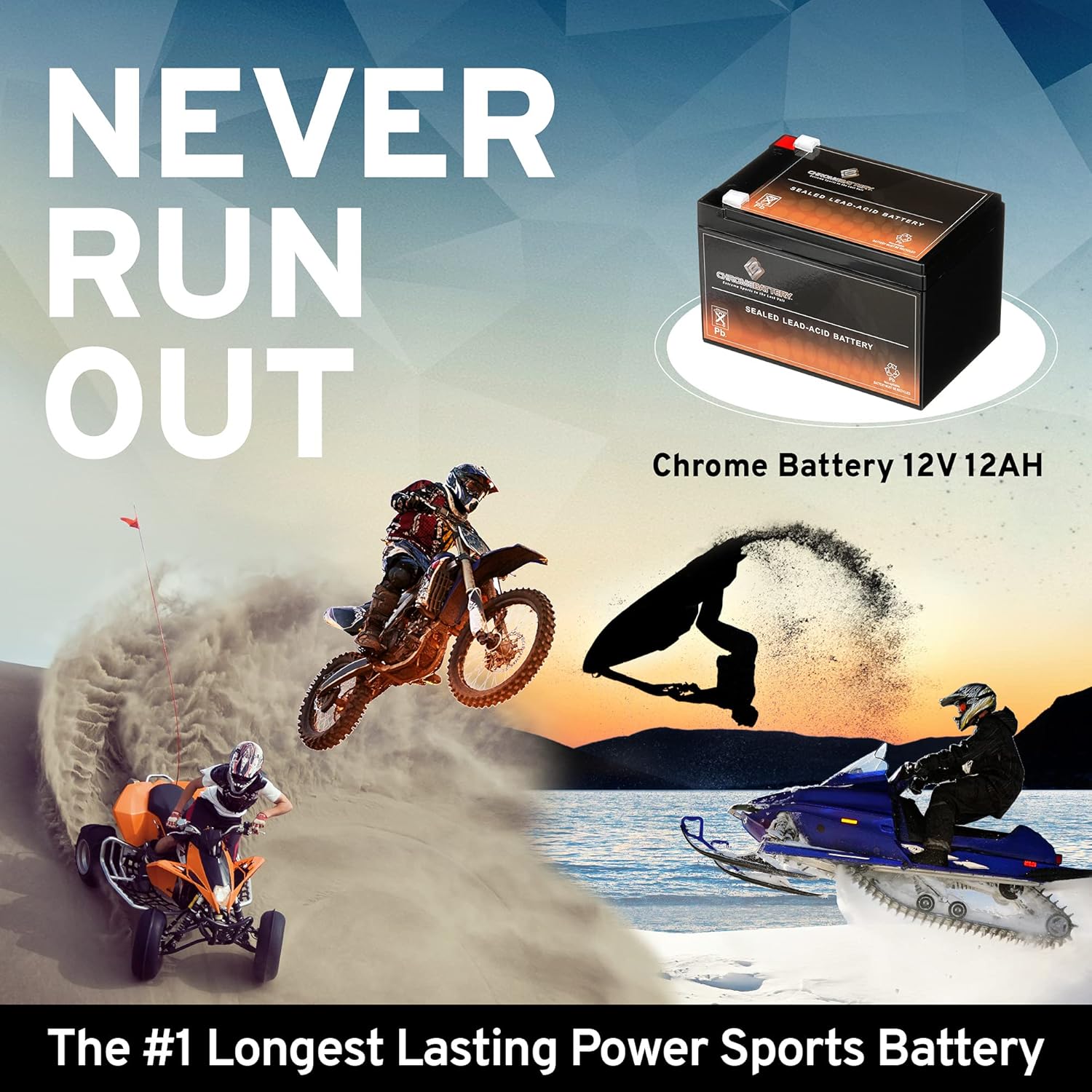 Peg Perego Replacement Battery For Toy Car- 12 Volt Rechargeable Battery