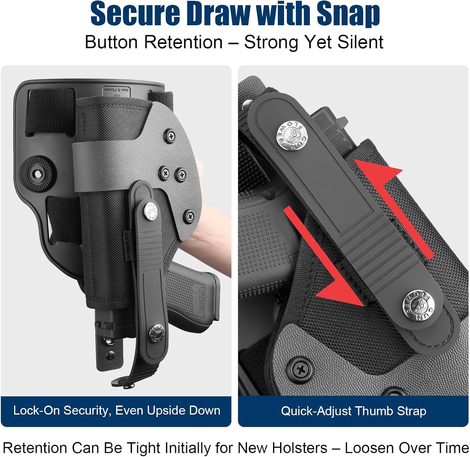 Universal Drop Leg Holster for Glock 17 19 22 23 26 Gen3-5, Taurus G2C G3C G3 XL, Beretta 92FS PX4 APX, M&P 9MM Compact, Canik TP9 SF Elite, CZ P07 P09 P10C, Adjustable Thigh Platform – No Optic/Laser