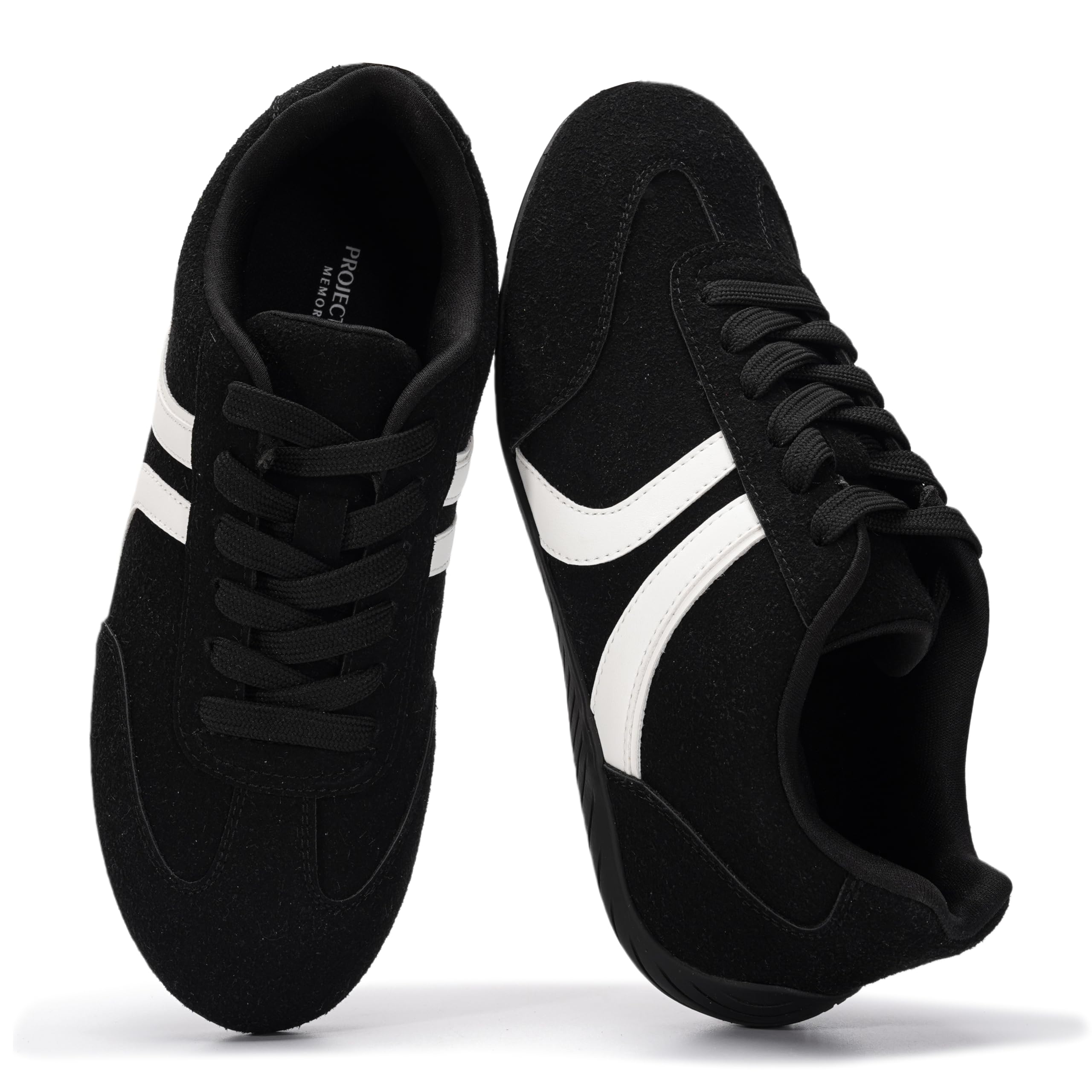 Project Cloud Barefoot Shoes Women – Memory Foam Lace-Up Womens Sneakers – Lightweight & Non Slip Womens Shoes Casual – All-Day Women's Fashion