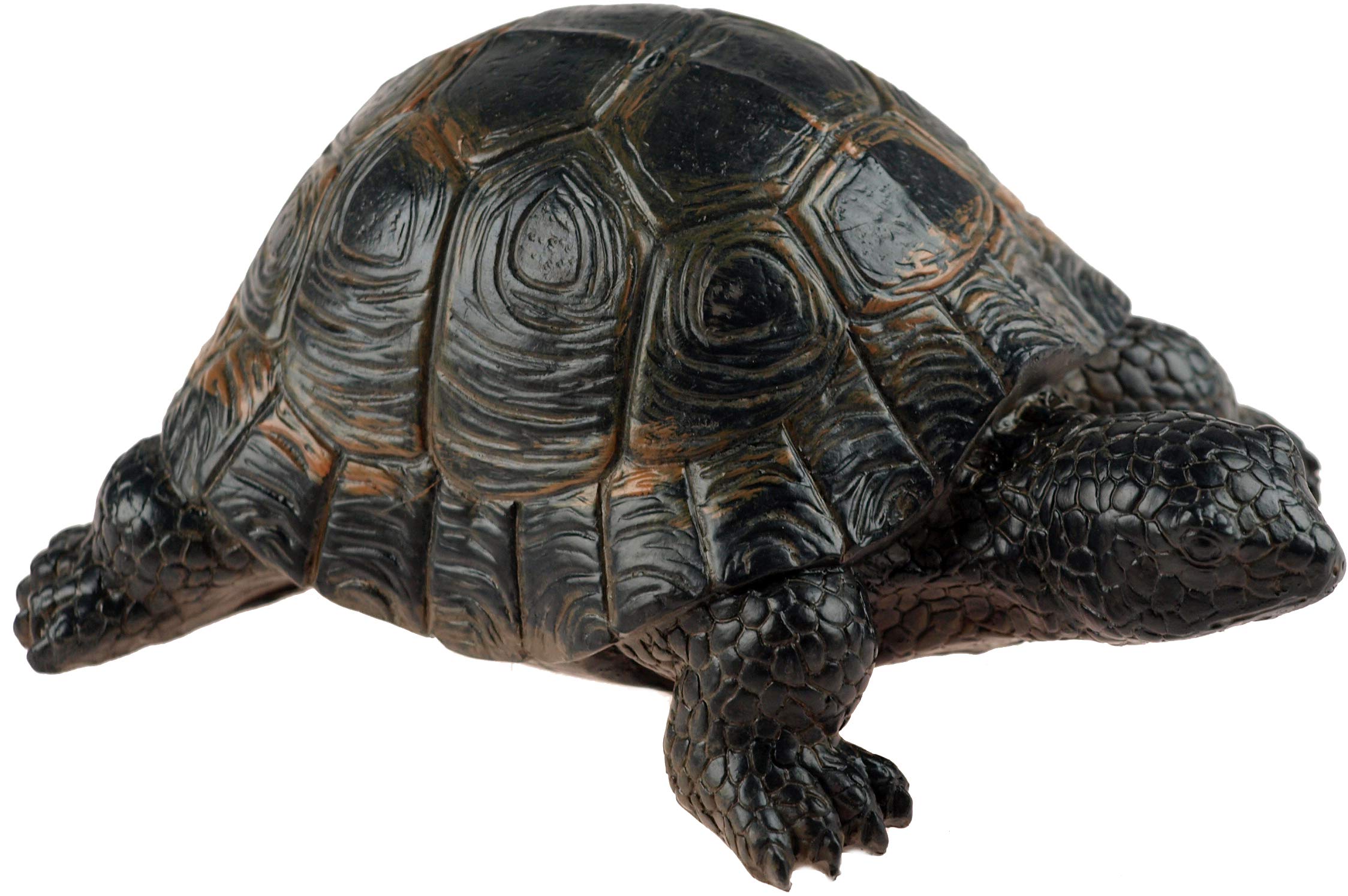 London Ornaments Black 17Cm Life Like Tortoise Figurine Ornament