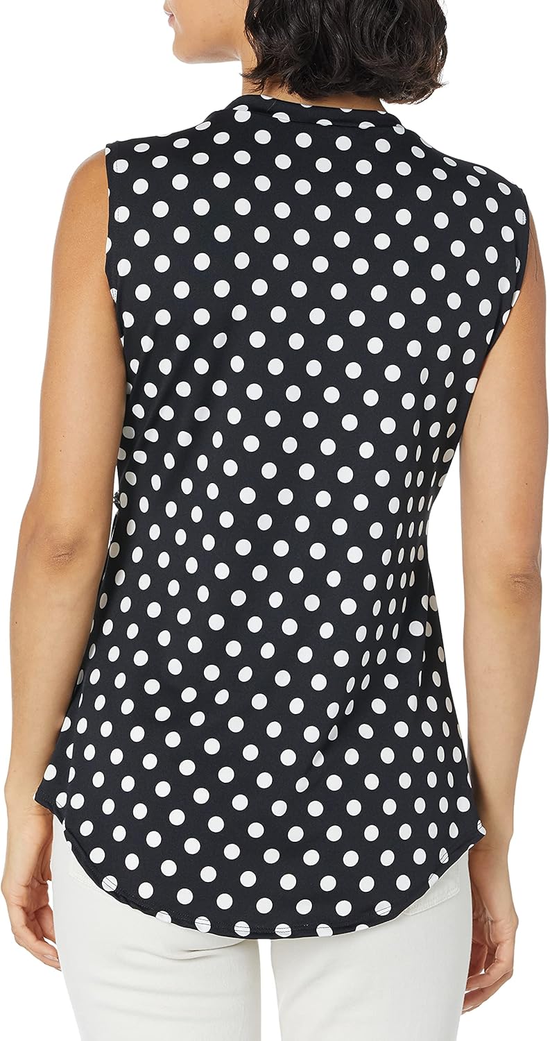 Star Vixen レディース ノースリーブ ベビードール トップス Vネック