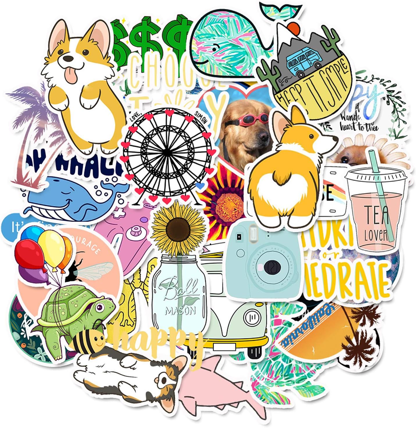 adesivo per bottiglie d'acqua