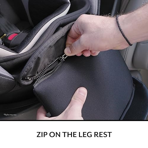 Miniatura 21 de Evenflo Gold Revolve360 Extend - Asiento giratorio para automóvil todo en uno con SensorSafe (gris piedra luna)