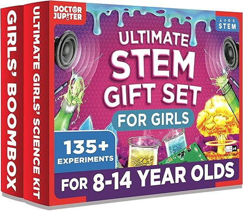 Miniatura 12 de Doctor Jupiter Kit de Ciencias para Niñas de 8-10-12-14 Años para Niñas de 8, 9, 10+ Años Set de Química, Kit de Juguetes STEM con Más de 135
