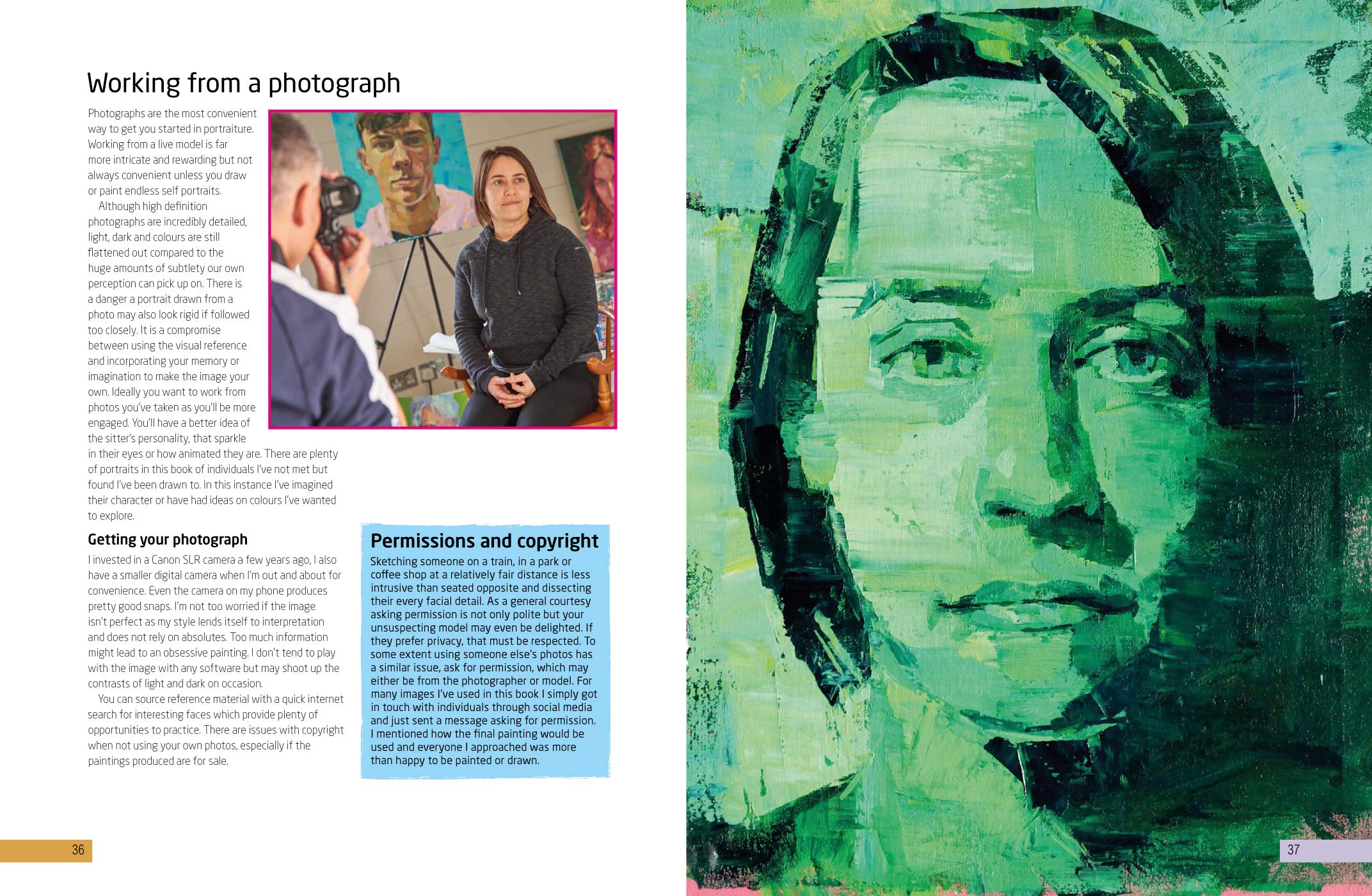 Painting Portraits in Acrylics: A Practical Guide to Contemporary Portraiture