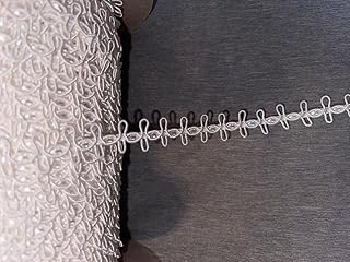 10 Yards Off White Upholstery Craft Braid Gimp Loop Trim 5/8