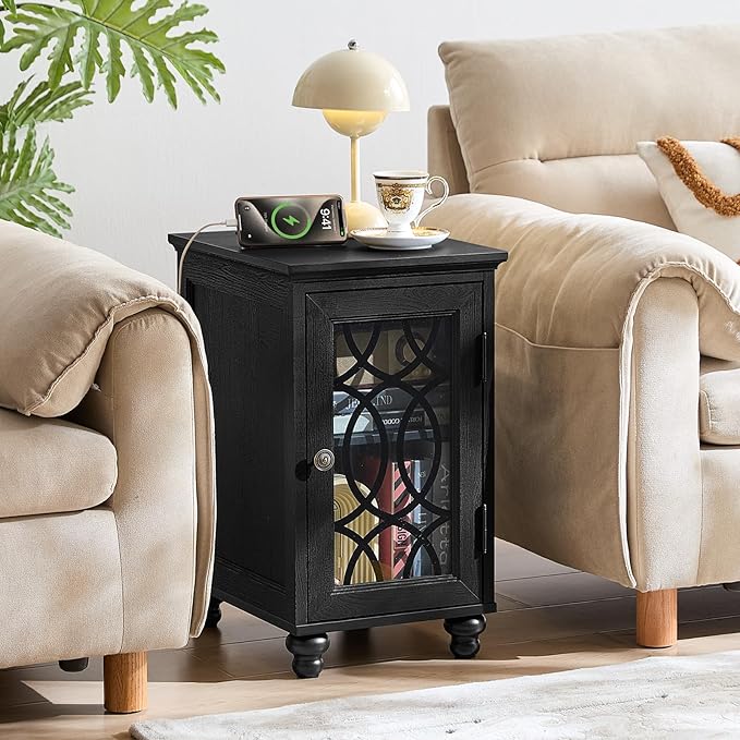 Soporte para TV con Chimenea Eléctrica 3 Piezas Joaxswe 59" miniatura 6