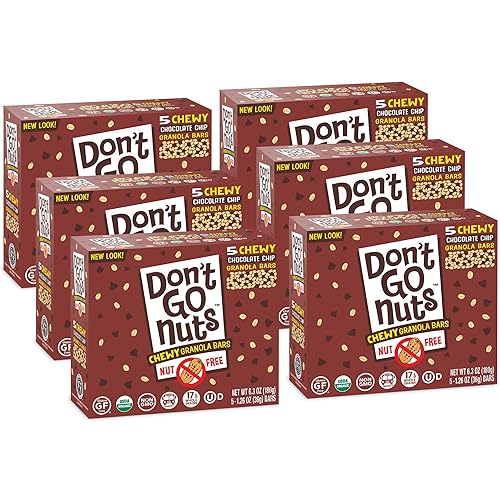 Miniatura 9 de Dont Go Nuts Paquete variado de barras orgánicas sin nueces 15 unidades