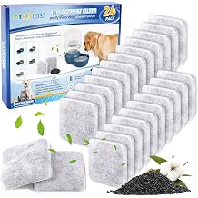 K pek Su  e mesi Filtresi, Petmate Replendish Mason Pet Su  e mesi ile Uyumlu Pet Su Filtresi De i tirme, Yer ekimi Waterer Kaseler i in Filtre K pek Su Sebili, 24'l  Paket