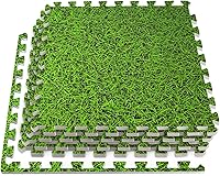 Vista 12 de HomeCube USA - Baldosas de espuma entrelazadas con veta de madera de 3/8 pulgadas de grosor para hogar, oficina, espacio de equipos