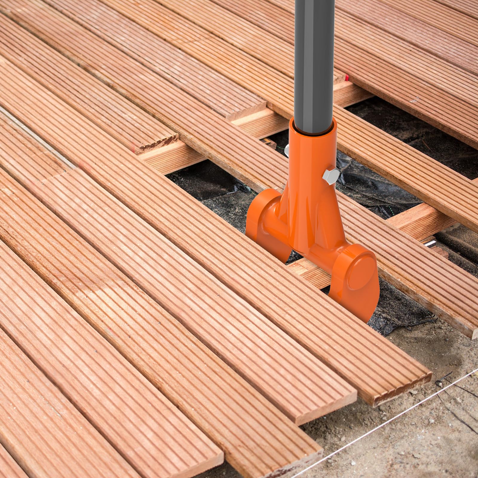 Insaga Strumento per rimuovere pallet, completamente saldato, strumento di rimozione per demolizione, resistente, strumento di smontaggio del pallet in legno (solo testa, senza maniglia)