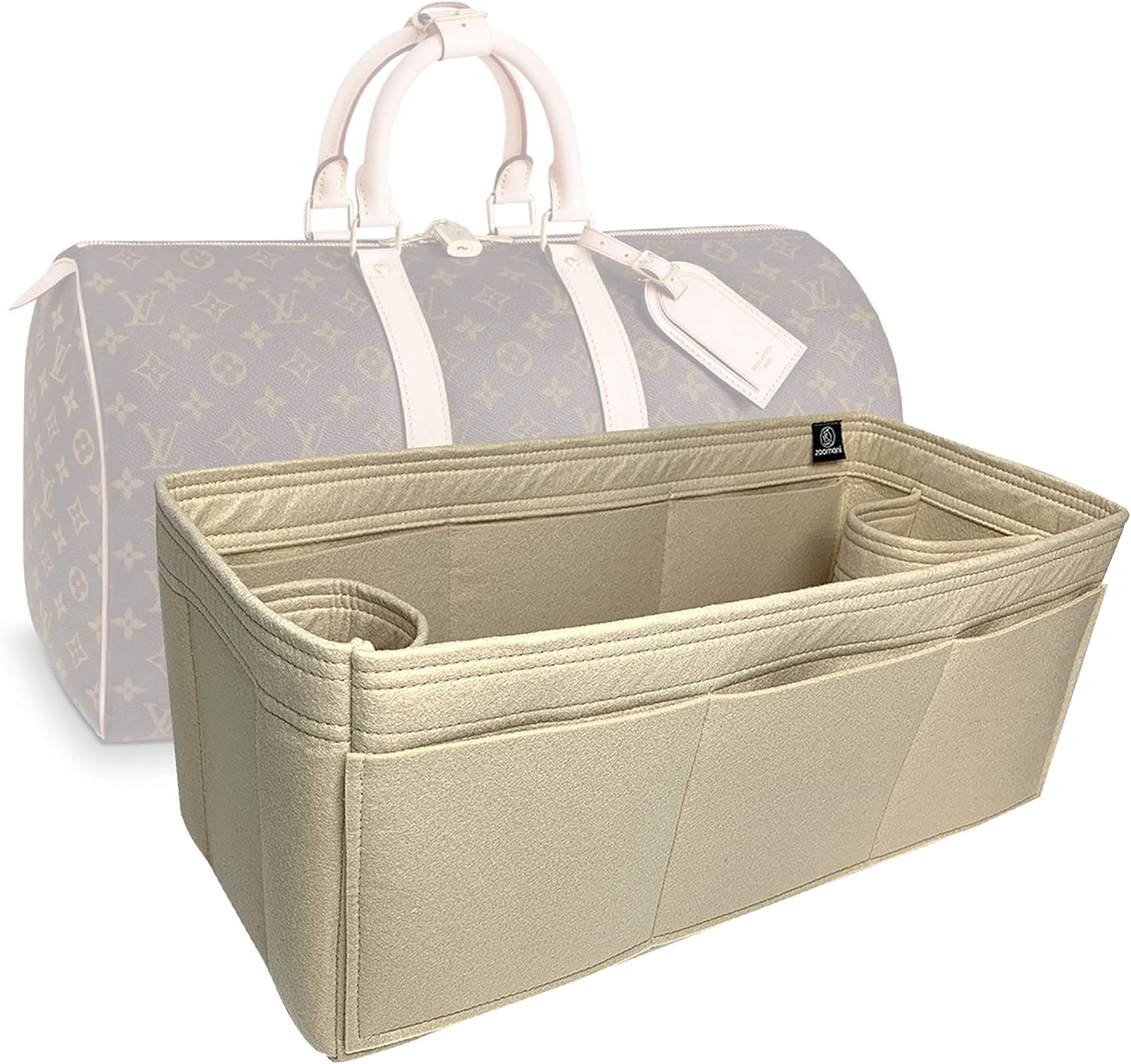 Bag Organizer for LV Keepall 45 - Premium Felt (Handmade/20 Colors)