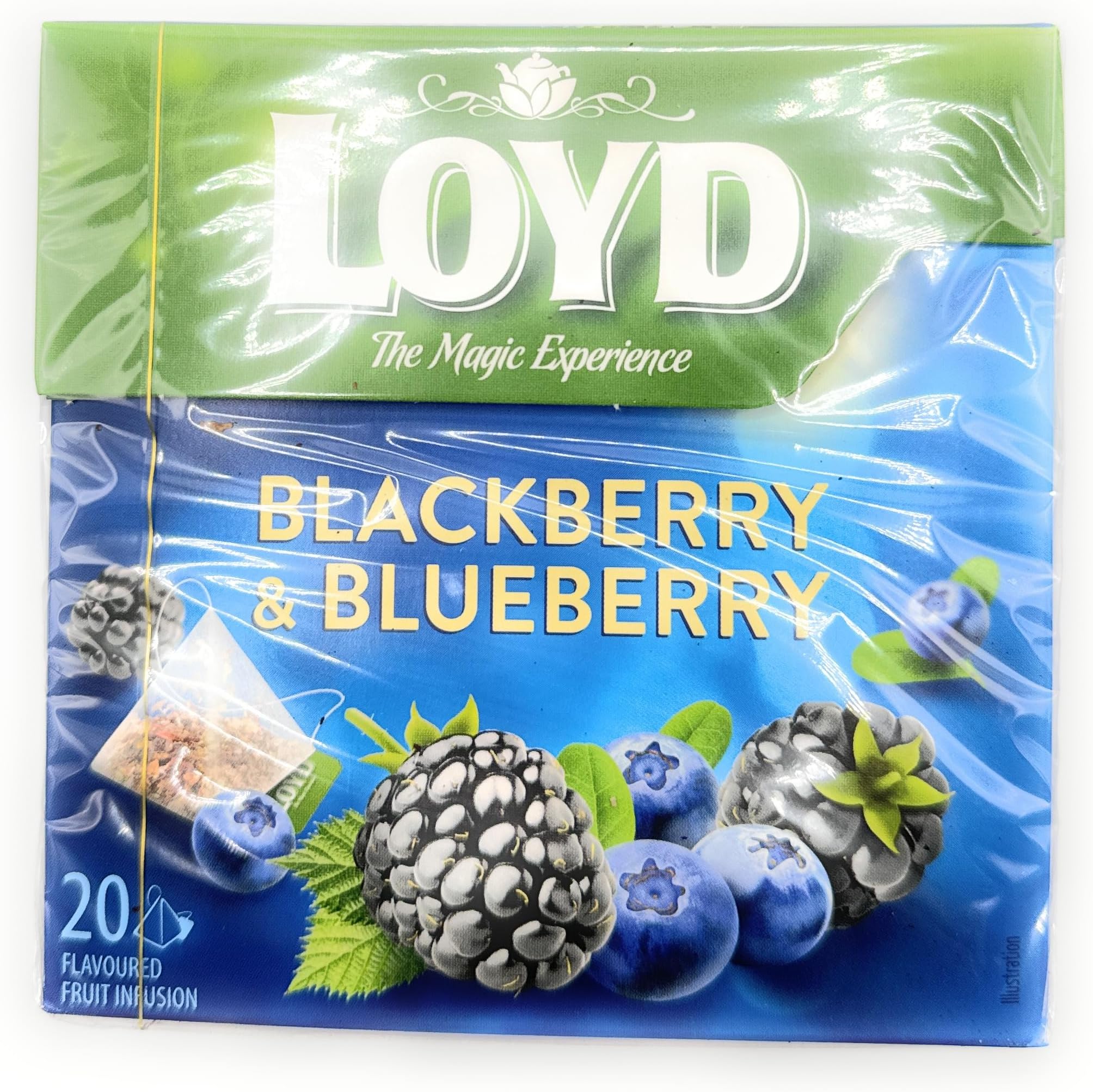 the Magic Experience Blackberry & Blueberry Fruit Tea