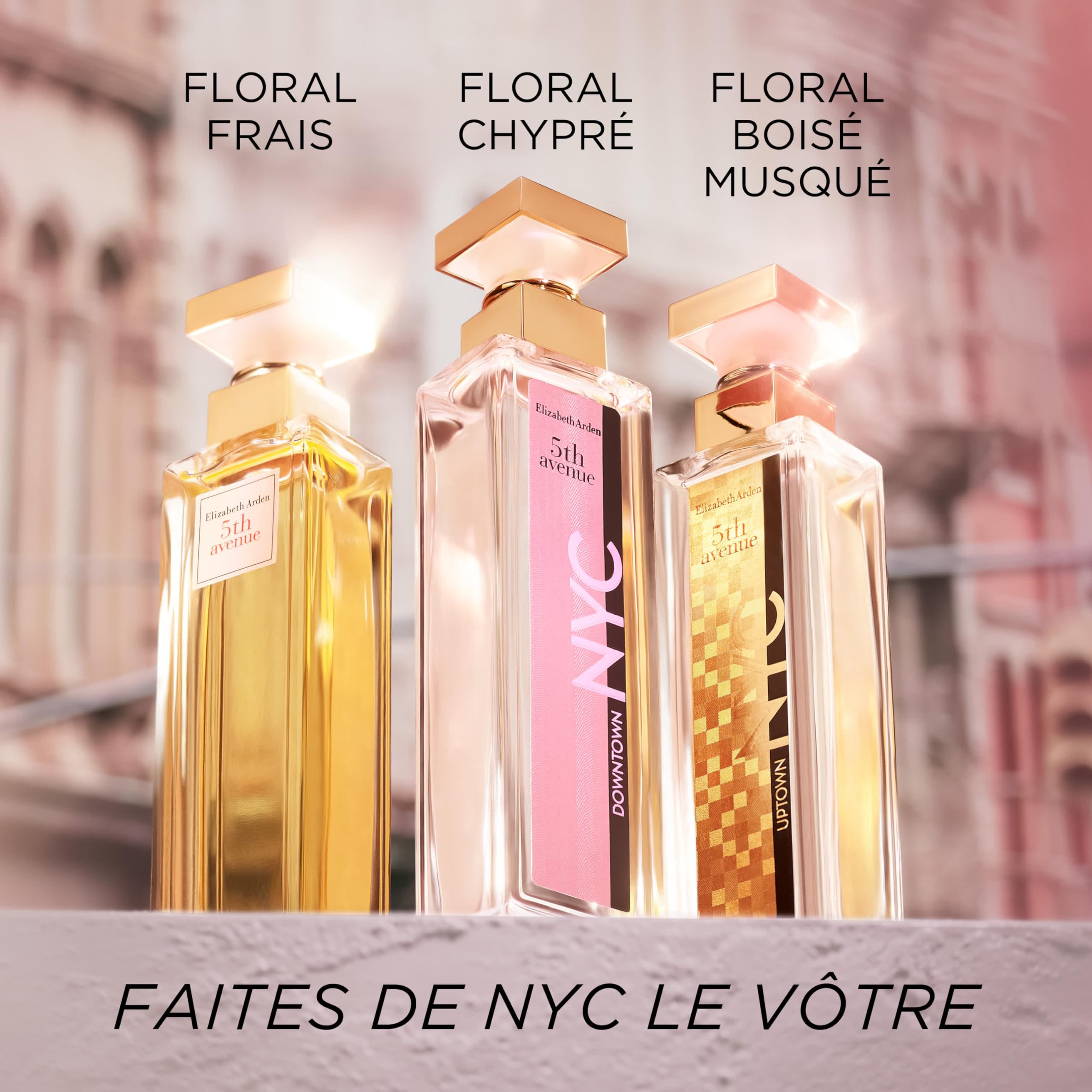 Elizabeth Arden - 5th Avenue - Eau de Parfum Femme Senteur Florale et Fraîche - Spray vaporisateur - Eau de Parfum Femme de Marque - Immuable et Riche en Energie - Intemporel et Moderne