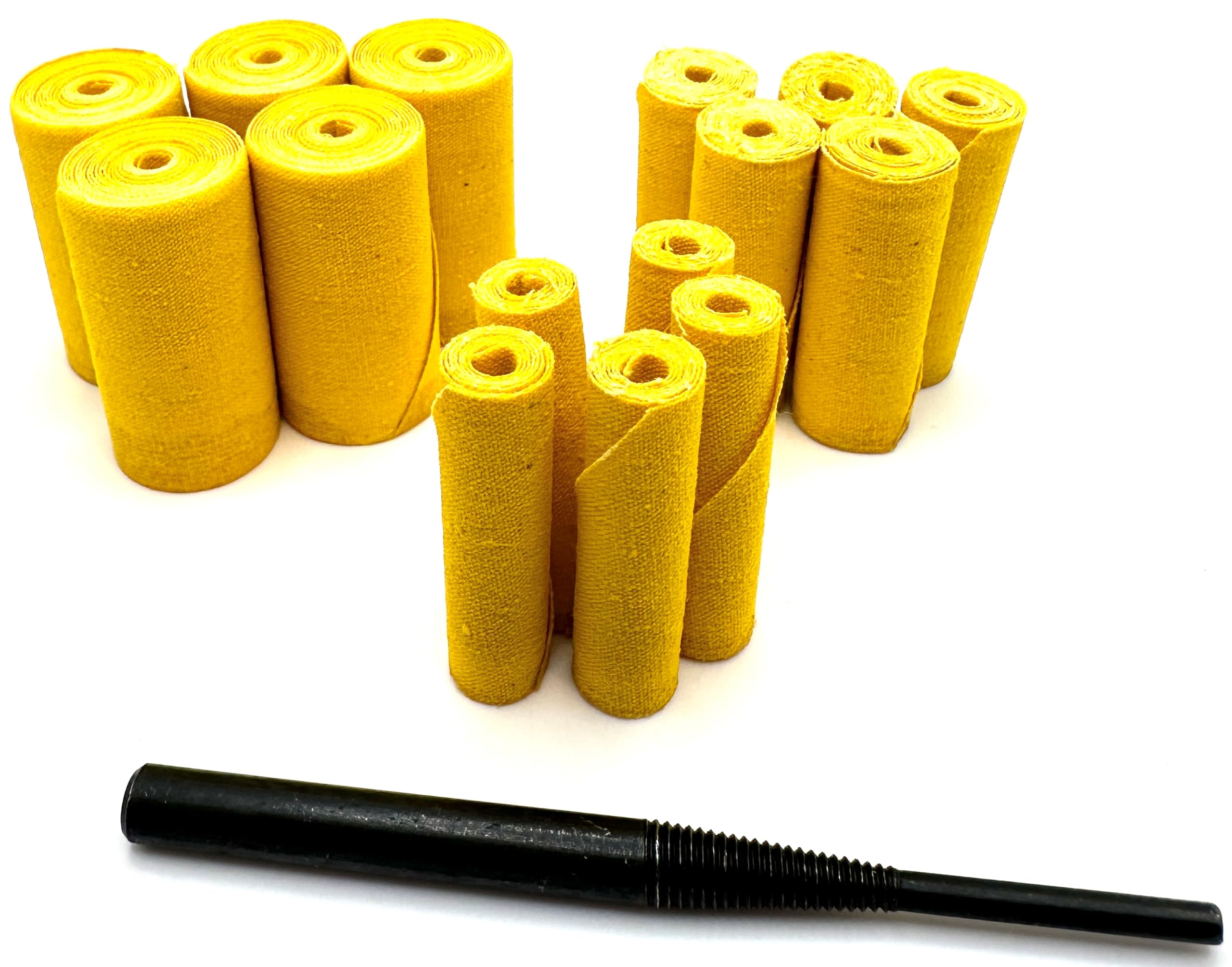 Pro-Graad Yellow Treated Cloth Buffing & Polishing Cartridge Roll