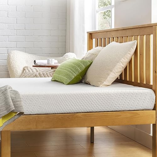 Miniatura 43 de Best Price Mattress - Colchón matrimonial de 6 pulgadas en una caja, espuma viscoelástica de té verde, color blanco