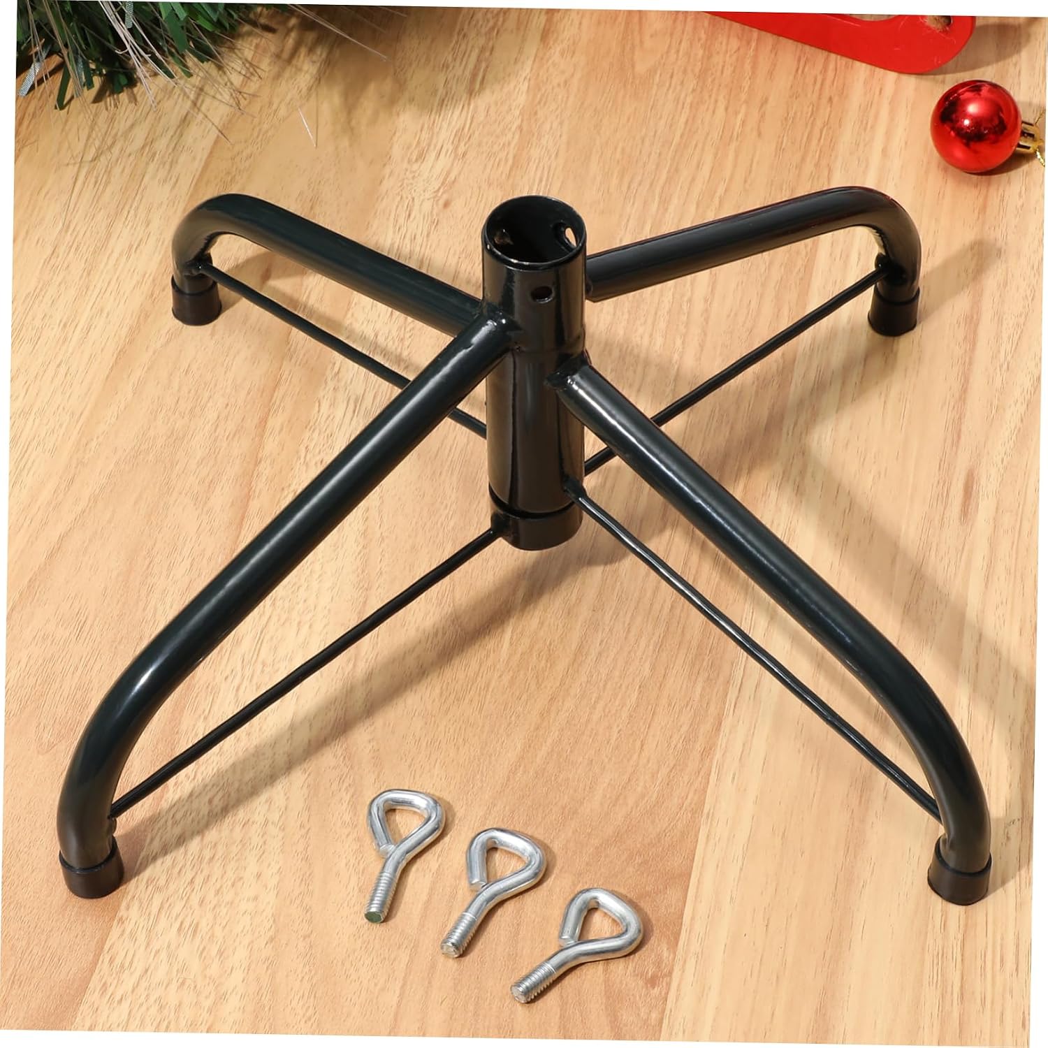 Artificial Christmas Tree Stand Holder Bracket Base for Xmas Tree Easy Installation Stable Support for Holiday Decor