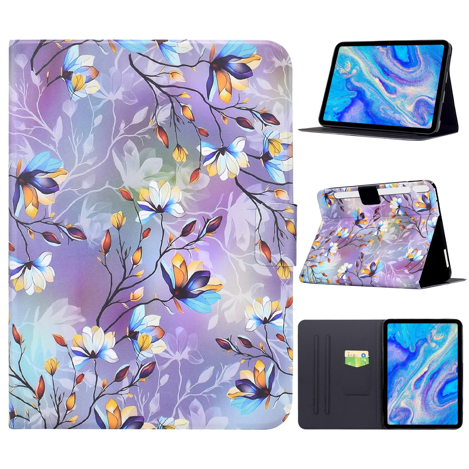 Étui antichoc Samsung Galaxy Tab S10 FE multi-angles contre les rayures - 8