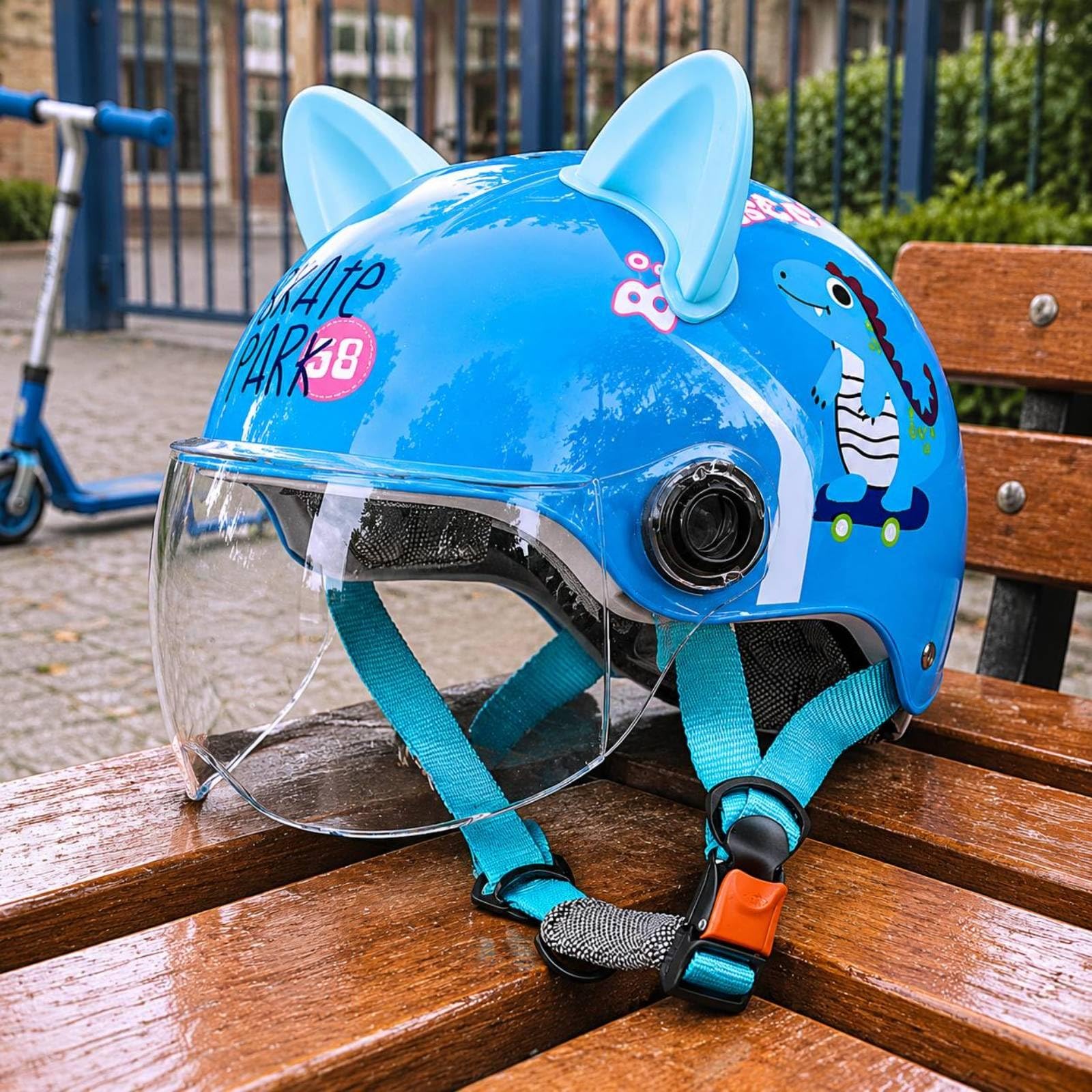 Amazon.co.jp: CAQYPVH 猫耳ヘルメット ハードシェル キッズ用