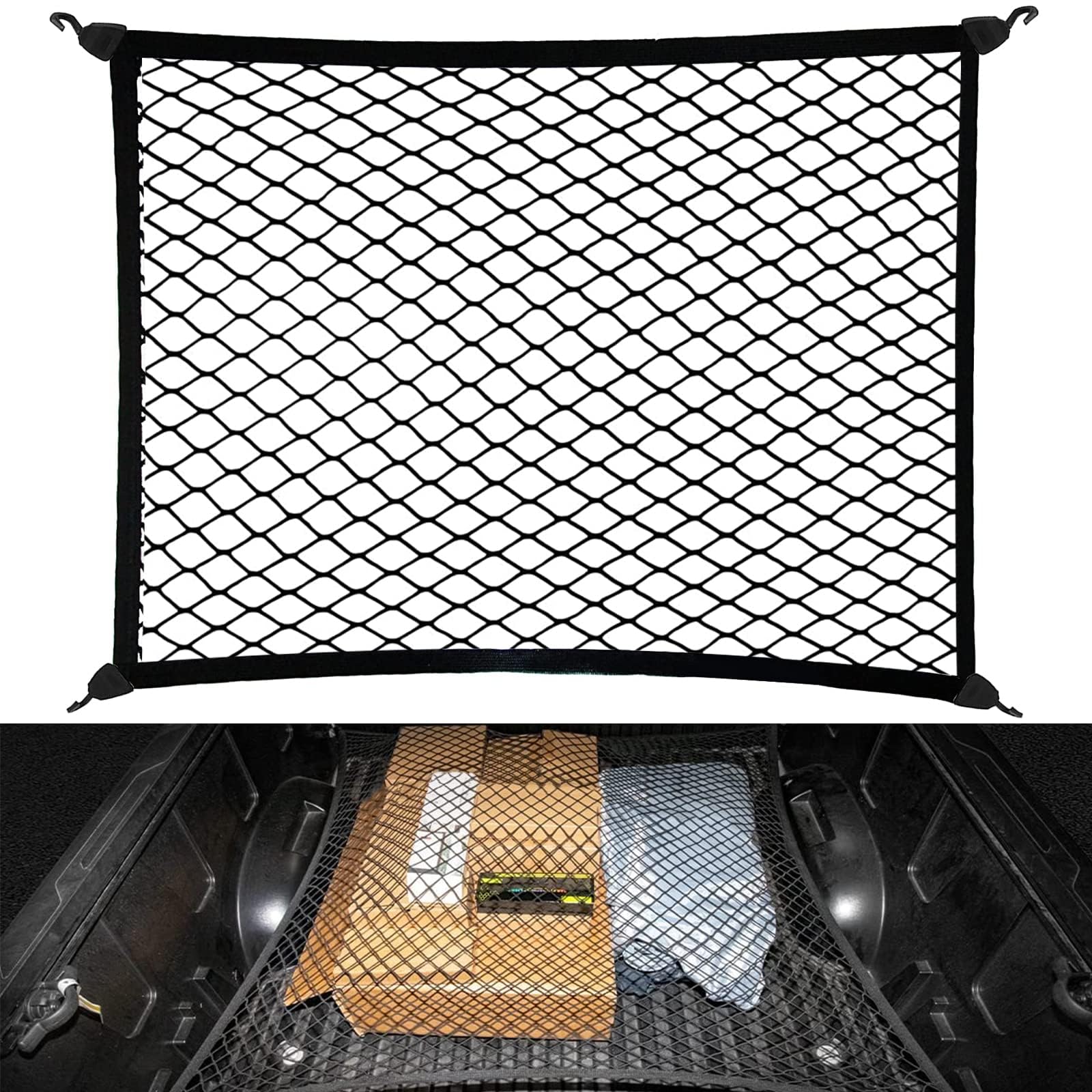 YDSTNiu 1 Pcs Cargo Net for Audi Q5 Sportback 2 (II) FY I 2021-2025
