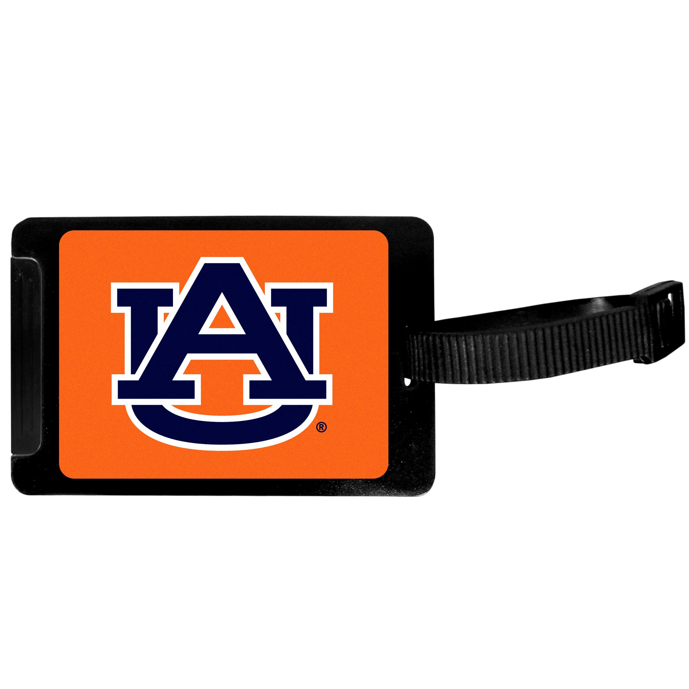 Siskiyou Sports NCAA Auburn Tigers Luggage Tag , Black, 3.25