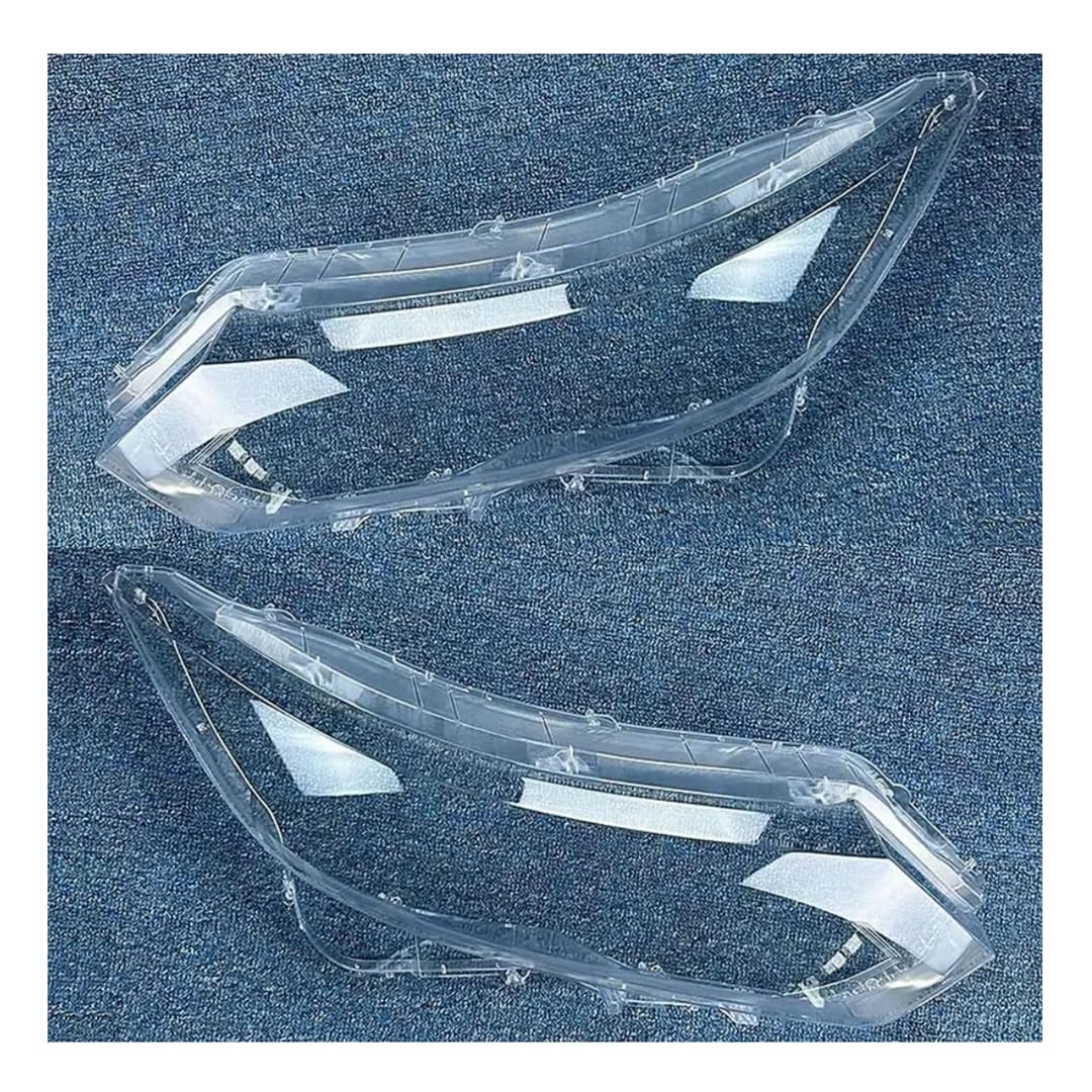 Oulesh Headlight Lens Cover for Nissan Qashqai 2022, 1Pair Car Front Headlight Cover Transparent Lampshade Headlamp Shell