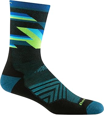 Darn Tough Mens Bolt Micro Crew Ultra-Lightweight with Cushion Running Sock Style 1056 -