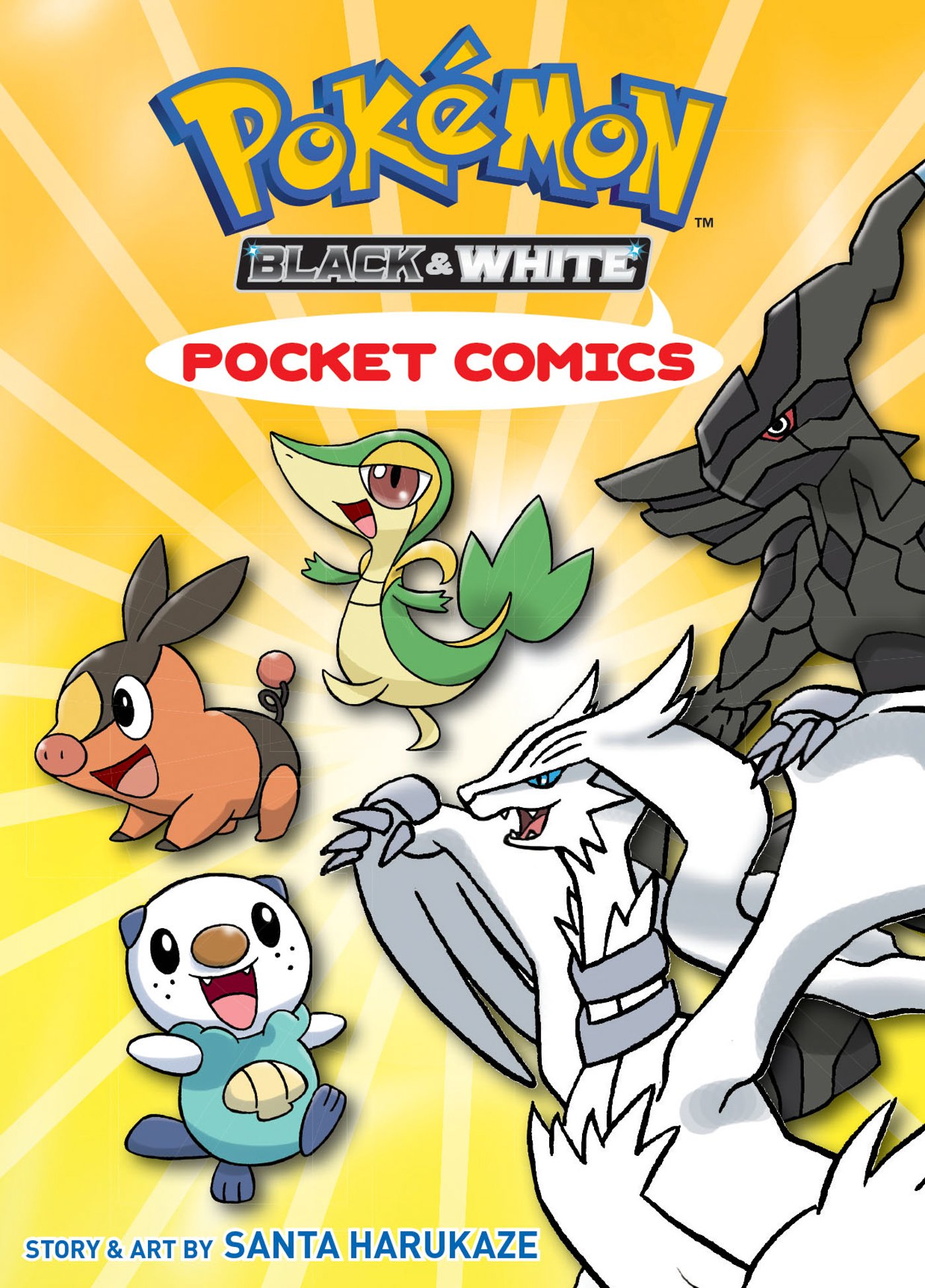 Pokémon Pocket Comics: Black & White (Volume 1): Harukaze, Santa
