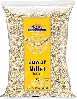 Rani Juwar Millet (Sorghum) Whole Ancient Grain Seeds 28oz (1.75lbs) 800g ~ All Natural | Gluten Friendly | NON-GMO | Kosher | Vegan | Indian Origin