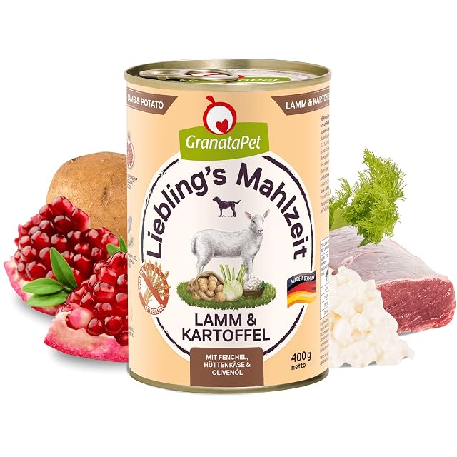 Foto 2 de 7 de GranataPet Lieblings's Mahlzeit Cordero y Patata, Comida húmeda para Perros