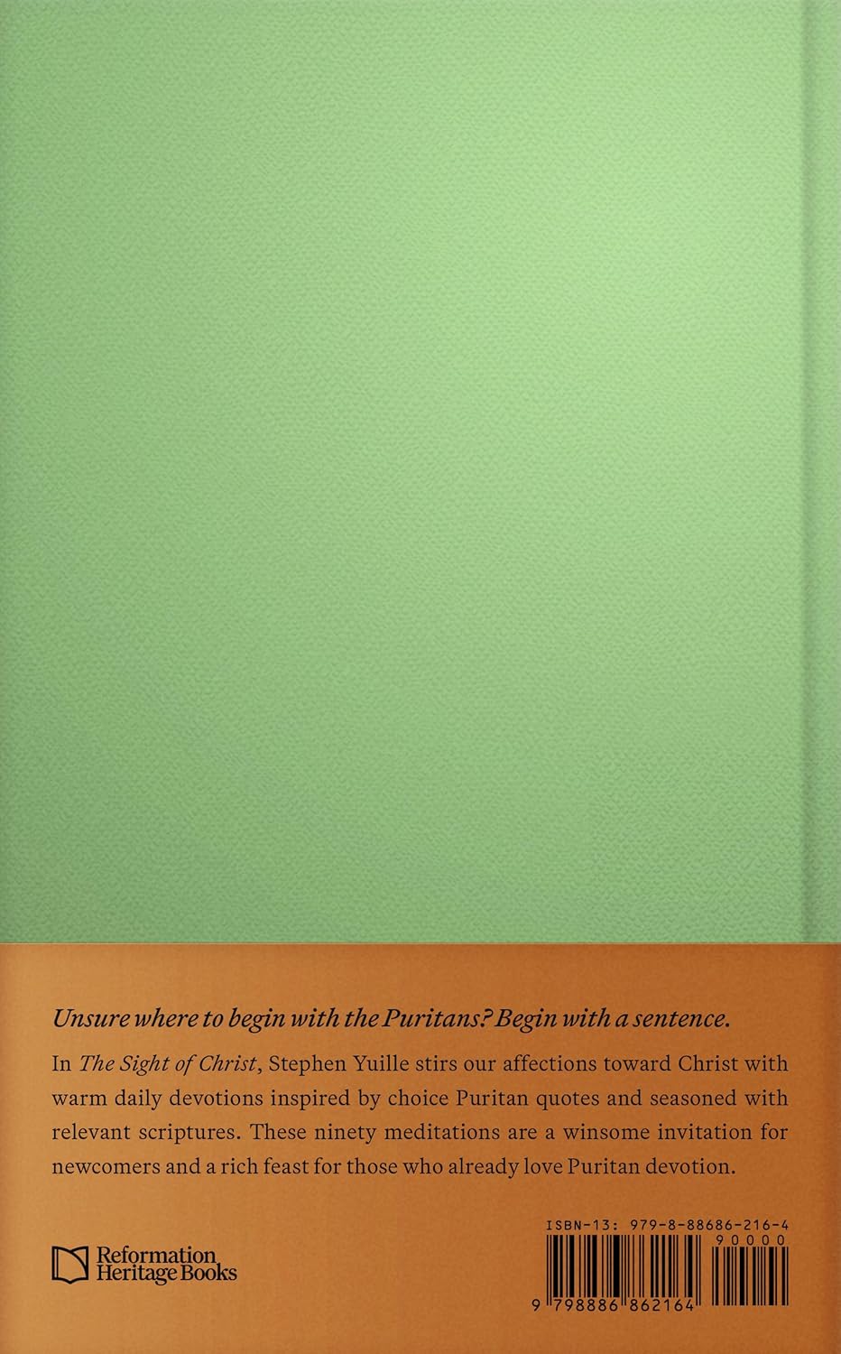 The Sight of Christ: 90 Days with the Puritans      Hardcover – March 19, 2026