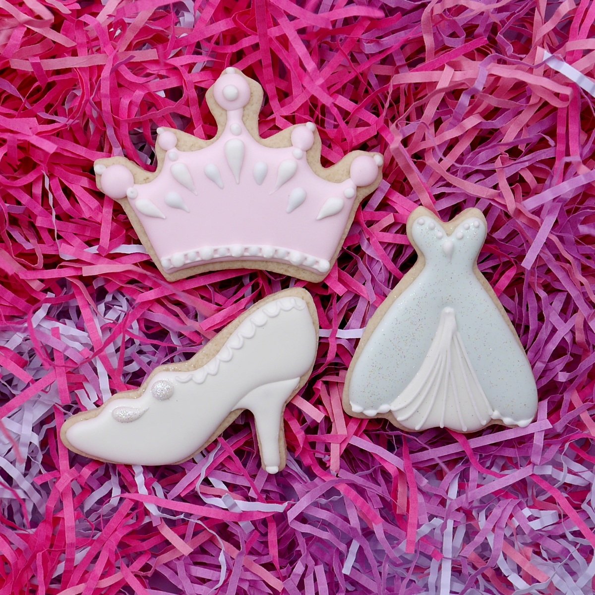 Princess Kingdom - Cortador de galletas (10 piezas, acero inoxidable)