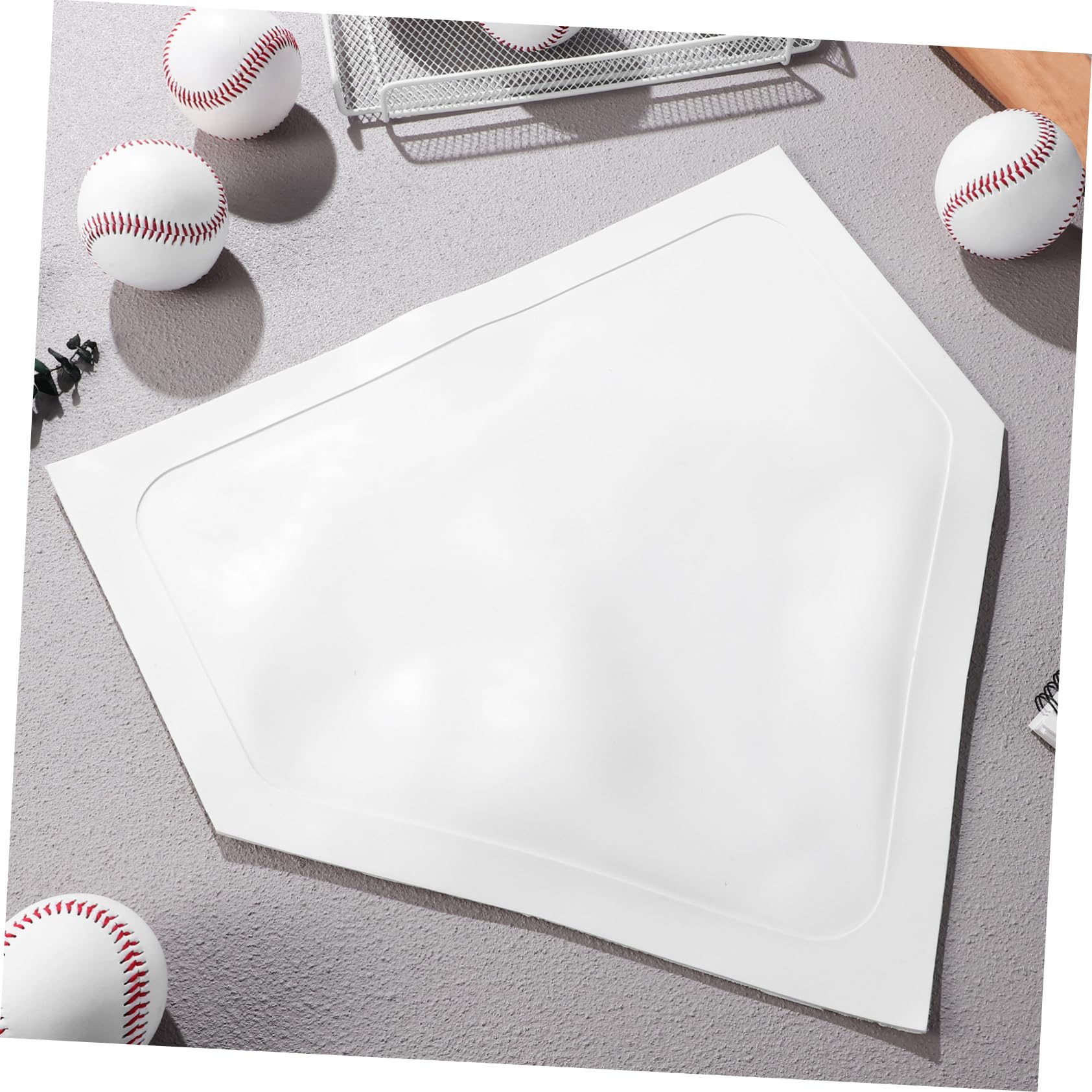 VANZACK 2pcs Baseball Training Plates Plate Bases for Field Home Outdoor Pitcher Markers