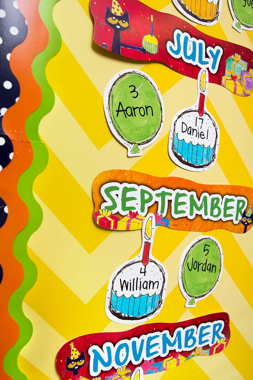 Pete The Cat Birthdays are Groovy Mini Bulletin Board (Pack of 2)