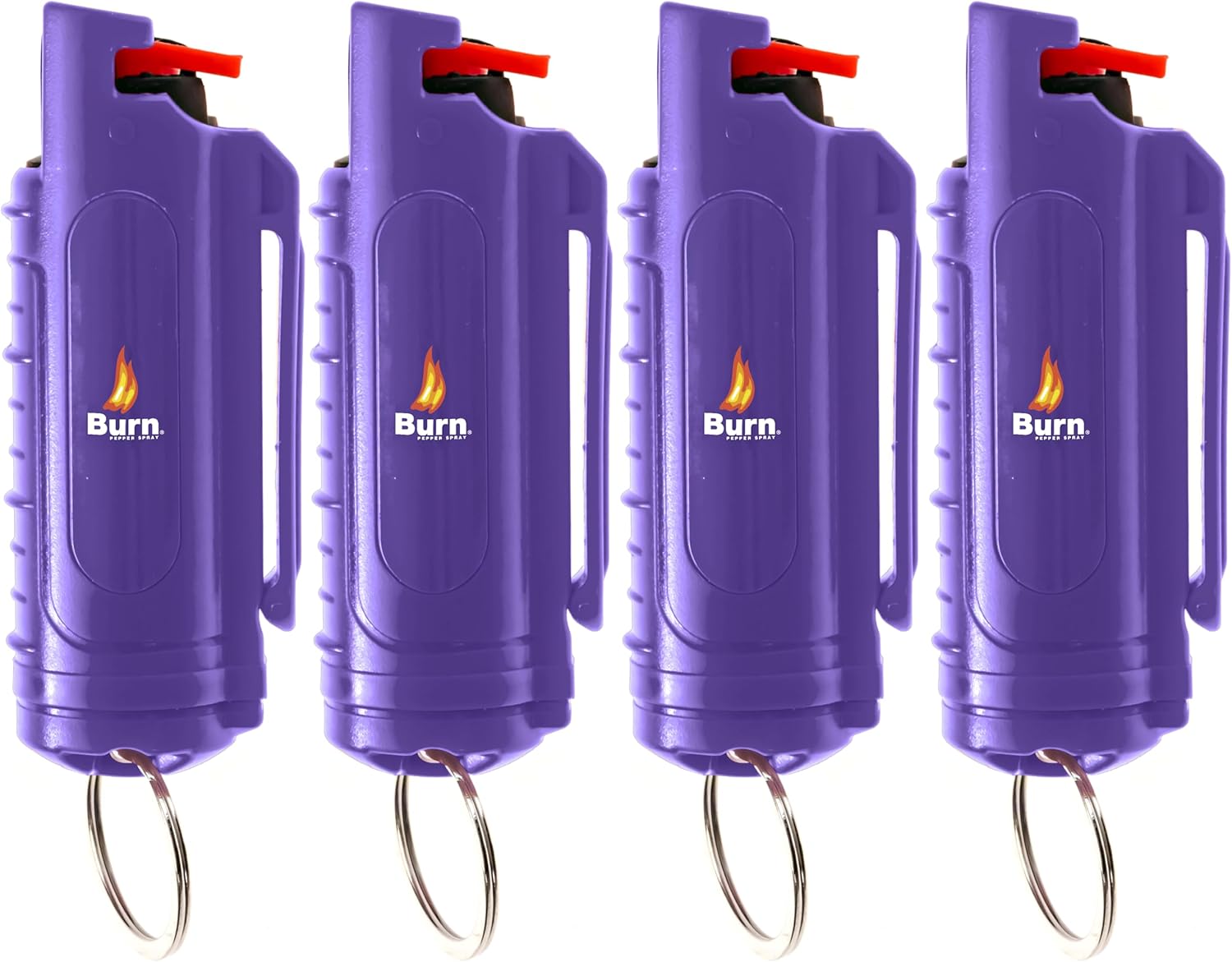Burn Pepper Spray Keychain for Women Men Self Defense
