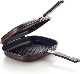 Happycall Titanium Nonstick Double Pan, Less smell Patented silicone Seal
