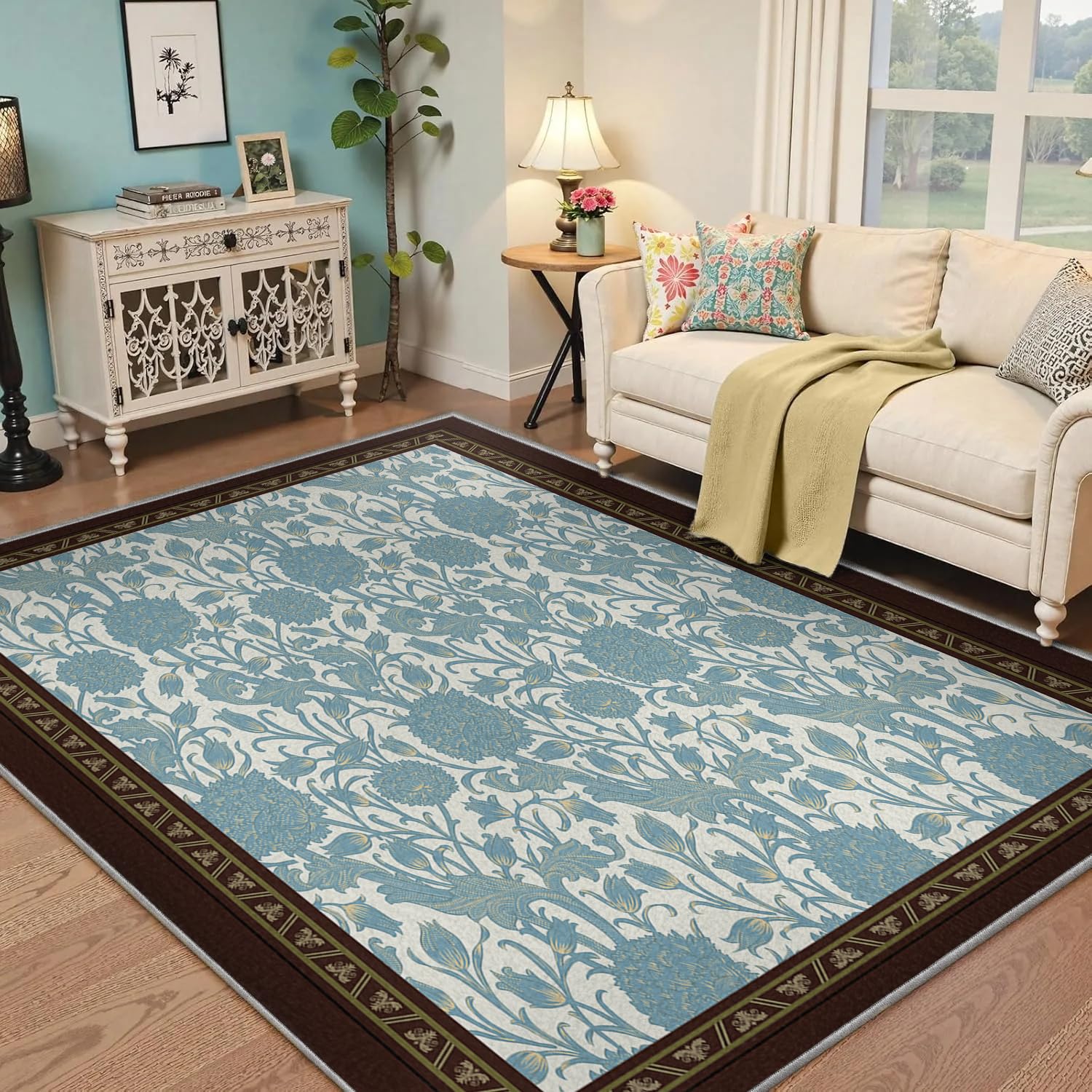 Tapis de sol antidérapant lavable pour en finir avec les glissades sous la table