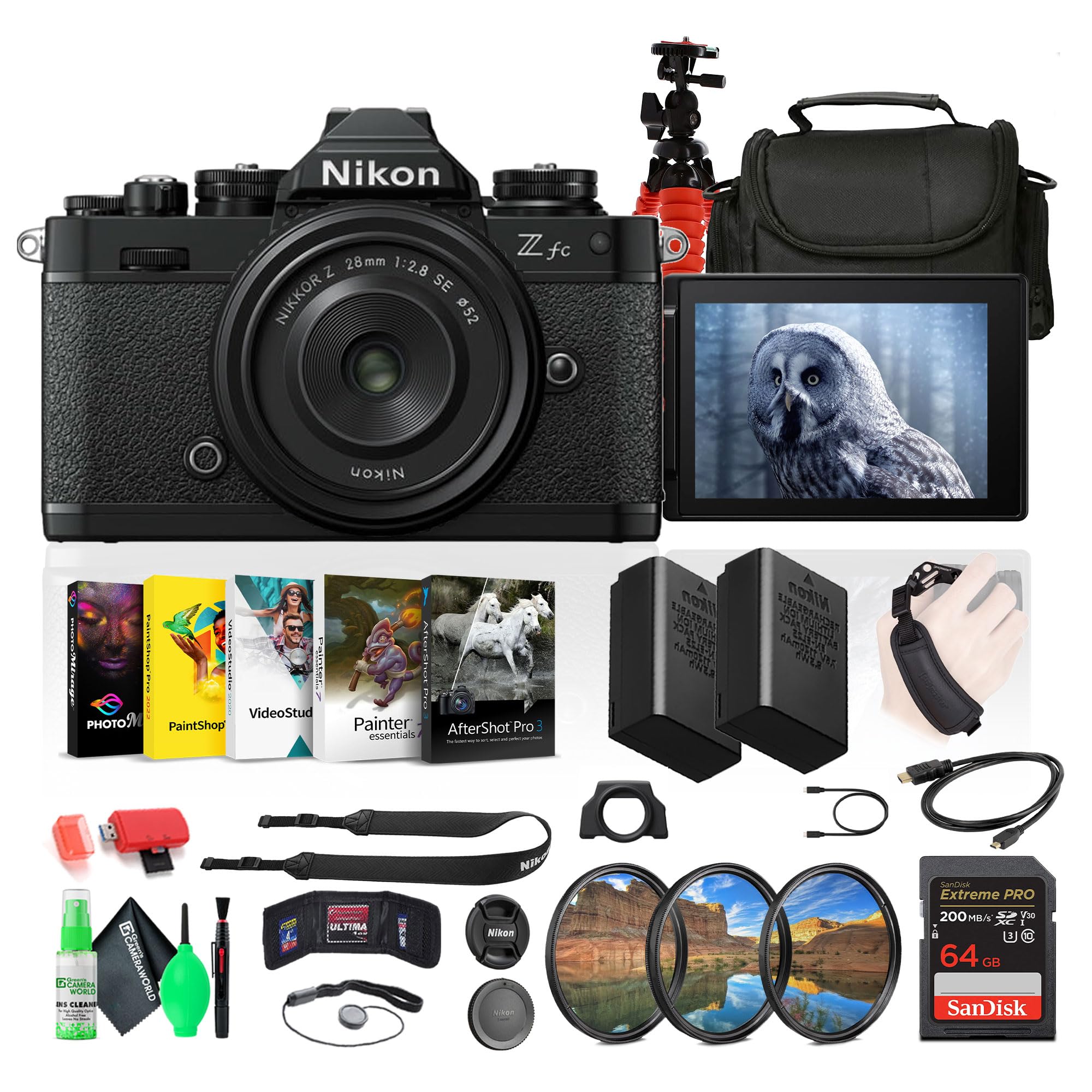 Amazon.com : Nikon Z fc DX-Format Mirrorless Camera with NIKKOR Z